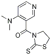 3-[[4-(Dimethylamino)-3-pyridinyl]carbonyl]-2-thiazolidinethione CAS#: 909295-68-7