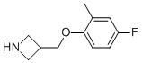 3-(4-Fluoro-2-methyl-phenoxymethyl)-azetidine CAS#: 954223-57-5