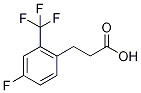 3-[4-Fluoro-2-(trifluoromethyl)phenyl]propionic acid, 4-Fluoro-2-(trifluoromethyl)hydrocinnamic acid CAS#: 916420-73-0