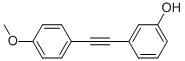 3-((4-METHOXYPHENYL)ETHYNYL)PHENOL CAS#: 937593-87-8