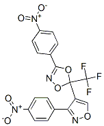 3-(4-NITROPHENYL)-5-(3-(4-NITROPHENYL)ISOXAZOL-4-YL)-5-(TRIFLUOROMETHYL)-1,4,2-DIOXAZOLE CAS#: 931386-47-9
