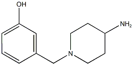 3-[(4-aminopiperidin-1-yl)methyl]phenol CAS#: 946679-47-6