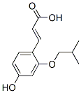 3-[4-hydroxy(2-methylpropoxy)phenyl]acrylic acid CAS#: 98510-76-0