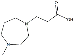 3-(4-methyl-1,4-diazepan-1-yl)propanoic acid CAS#: 915923-47-6