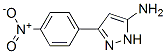 3-(4-nitrophenyl)-1H-pyrazol-5-amine CAS#: 916792-02-4
