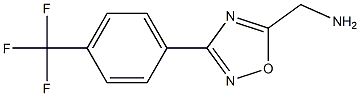 {3-[4-(trifluoromethyl)phenyl]-1,2,4-oxadiazol-5-yl}methanamine CAS#: 944905-96-8