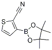 3-(4,4,5,5-Tetramethyl-1,3,2-dioxaborolan-2-yl)thiophene-2-carbonitrile CAS#: 942070-34-0