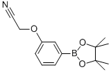 [3-(4,4,5,5-Tetramethyl-[1,3,2]dioxaborolan-2-yl)-phenoxy]-acetonitrile CAS#: 936250-18-9