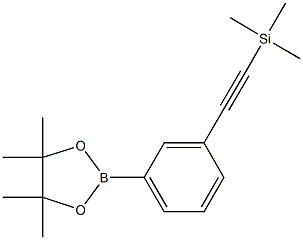 3-(4,4,5,5-Tetramethyl-[1,3,2]dioxaborolan-2-yl)-phenylethynyl-trimethylsilane CAS#: 915402-03-8