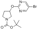 3-(5-BROMOPYRIMIDIN-2-YLOXY)PYRROLIDINE-1-CARBOXYLIC ACID TERT-BUTYL ESTER CAS#: 914347-79-8