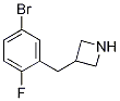 3-[(5-BroMo-2-fluorophenyl)Methyl]azetidine CAS#: 937619-34-6