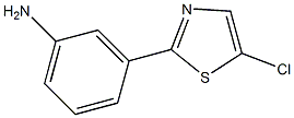 3-(5-Chlorothiazol-2-yl)aniline CAS#: 912818-27-0