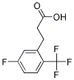3-[5-FLUORO-2-(TRIFLUOROMETHYL)PHENYL]PROPIONIC ACID CAS#: 916420-43-4
