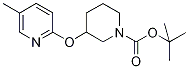 3-(5-Methyl-pyridin-2-yloxy)-piperidine-1-carboxylic acid tert-butyl ester, 98+% C16H24N2O3, 分子量 292.38 CAS#: 939986-13-7
