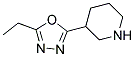 3-(5-ethyl-1,3,4-oxadiazol-2-yl)piperidine CAS#: 954228-64-9