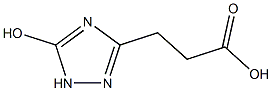 3-(5-hydroxy-1H-1,2,4-triazol-3-yl)propanoic acid CAS#: 933747-05-8