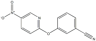 3-(5-nitropyridin-2-yloxy)benzonitrile CAS#: 938850-58-9