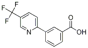 3-[5-(trifluoromethyl)-2-pyridinyl]benzenecarboxylic acid CAS#: 946409-32-1