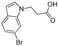 3-(6-Bromo-1H-indol-1-yl)propanoic acid CAS#: 951626-39-4