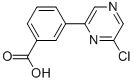 3-(6-CHLORO-PYRAZIN-2-YL)-BENZOIC ACID CAS#: 936138-14-6