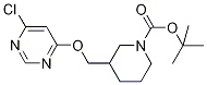 3-(6-Chloro-pyriMidin-4-yloxyMethyl)-piperidine-1-carboxylic acid tert-butyl ester, 98+% C15H22ClN3O3, 分子量 327.81 CAS#: 939986-45-5