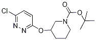 3-(6-Chloro-pyridazin-3-yloxy)-piperidine-1-carboxylic acid tert-butyl ester, 98+% C14H20ClN3O3, 分子量 313.78 CAS#: 939986-59-1