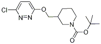 3-(6-Chloro-pyridazin-3-yloxyMethyl)-piperidine-1-carboxylic acid tert-butyl ester, 98+% C15H22ClN3O3, 分子量 327.81 CAS#: 939986-58-0
