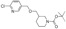 3-(6-Chloro-pyridin-3-ylMethoxyMethyl)-piperidine-1-carboxylic acid tert-butyl ester, 98+% C17H25ClN2O3, 分子量 340.85 CAS#: 939986-39-7