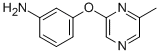 3-[(6-Methylpyrazin-2-yl)oxy]aniline CAS#: 915707-61-8