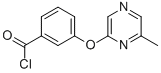 3-[(6-Methylpyrazin-2-yl)oxy]benzoyl chloride CAS#: 921938-93-4