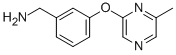 3-[(6-Methylpyrazin-2-yl)oxy]benzylamine 97% CAS#: 941716-89-8