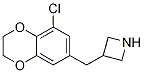 3-[(8-chloro-2,3-dihydro-1,4-benzodioxin-6-yl)methyl]azetidine CAS#: 937624-75-4