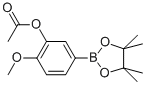 3-ACETOXY-4-METHOXYPHENYLBORONIC ACID, PINACOL ESTER CAS#: 917757-44-9
