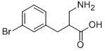 3-AMINO-2-(3-BROMOBENZYL)PROPIONIC ACID CAS#: 910443-86-6