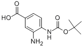 3-AMINO-4-TERT-BUTOXYCARBONYLAMINO-BENZOIC ACID CAS#: 954238-52-9