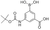 3-AMINO-5-CARBOXYBENZENEBORONIC ACID, N-BOC PROTECTED 98 CAS#: 913835-72-0