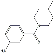 (3-AMINOPHENYL)(4-METHYL-1-PIPERIDINYL)METHANONE CAS#: 915908-51-9