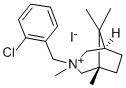 3-AZONIABICYCLO(3.2.1)OCTANE, 3-(o-CHLOROBENZYL)-3,3,8,8-TETRAMETHYL-, IODIDE CAS#: 98780-67-7