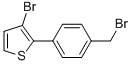 3-BROMO-2-[4-(BROMOMETHYL)PHENYL]THIOPHENE CAS#: 941716-98-9