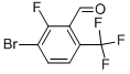 3-BROMO-2-FLUORO-6-(TRIFLUOROMETHYL)BENZALDEHYDE CAS#: 909186-28-3