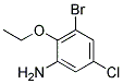 3-BROMO-5-CHLORO-2-ETHOXYANILINE CAS#: 929974-59-4