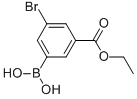 3-BROMO-5-(ETHOXYCARBONYL)BENZENEBORONIC ACID 97 CAS#: 913835-88-8