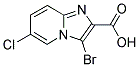 3-BROMO-6-CHLOROIMIDAZO[1,2-A]PYRIDINE-2-CARBOXYLIC ACID CAS#: 923225-00-7