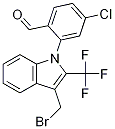 (3-(BroMoMethyl)-2-(trifluoroMethyl)-1H-indol-1-yl)(4-chlorophenyl) Methanone CAS#: 929075-62-7