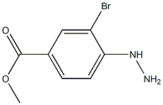 3-Bromo-4-hydrazino-benzoic acid methyl ester CAS#: 952285-49-3