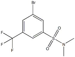 3-Bromo-N,N-dimethyl-5-(trifluoromethyl)benzenesulfonamide CAS#: 951884-65-4