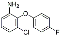 3-CHLORO-2-(4-FLUOROPHENOXY)ANILINE CAS#: 937604-55-2