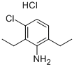 3-CHLORO-2,6-DIETHYLBENZENAMINE HYDROCHLORIDE CAS#: 910333-93-6