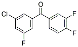 3-CHLORO-3',4',5-TRIFLUOROBENZOPHENONE CAS#: 951890-31-6