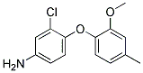 3-CHLORO-4-(2-METHOXY-4-METHYLPHENOXY)ANILINE CAS#: 937608-62-3
